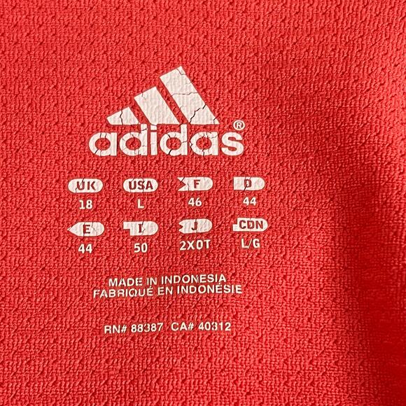 Adidas ClimaCool Women's Peach/Pink/Orange Large Athletic Workout Jacket - Picture 3 of 12